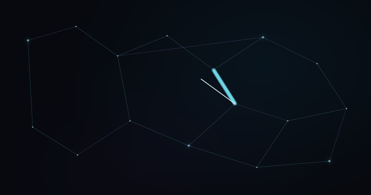 Flowing AR energy network A flowing network of AR tracking nodes